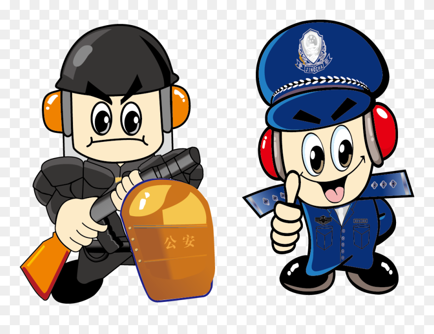 Transparent Officer Clipart - صور ضابط كاريكاتير - Png Download