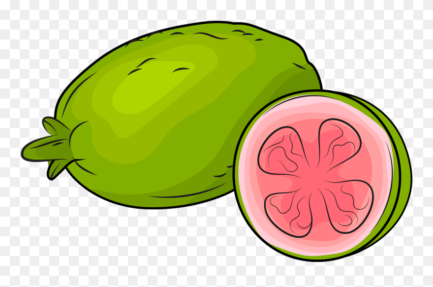 Fresh Guavas Clipart - Guavas Clipart - Png Download