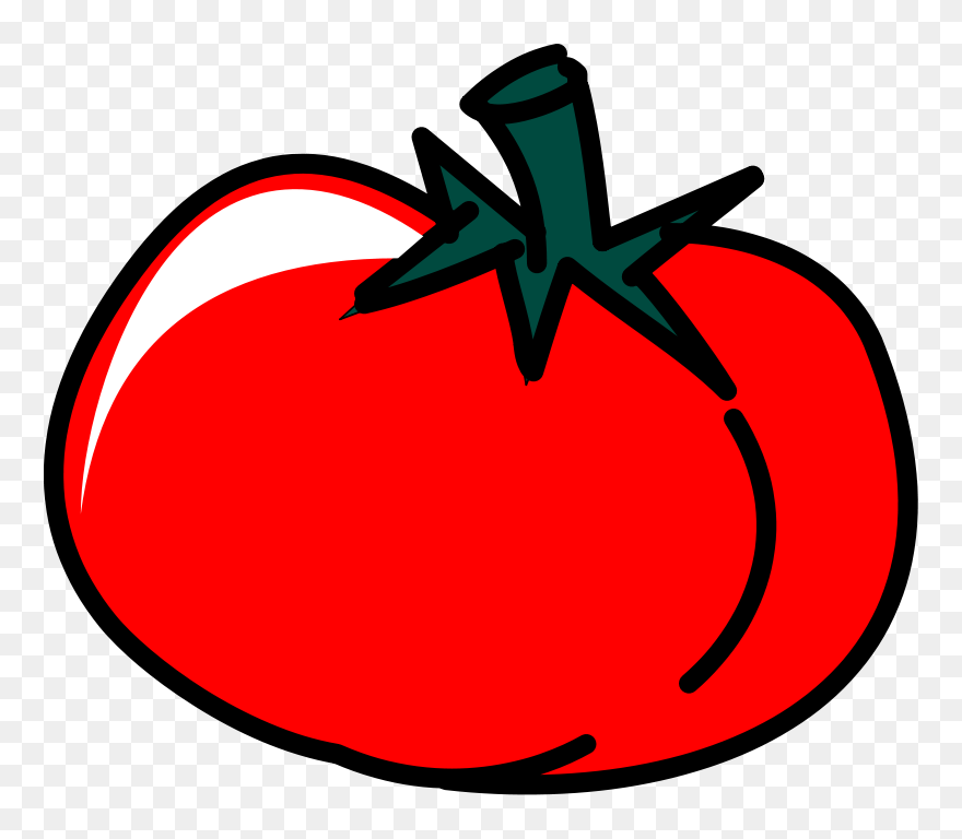 Free Vector Vegetables - Tomato Clip Art Transparent - Png Download