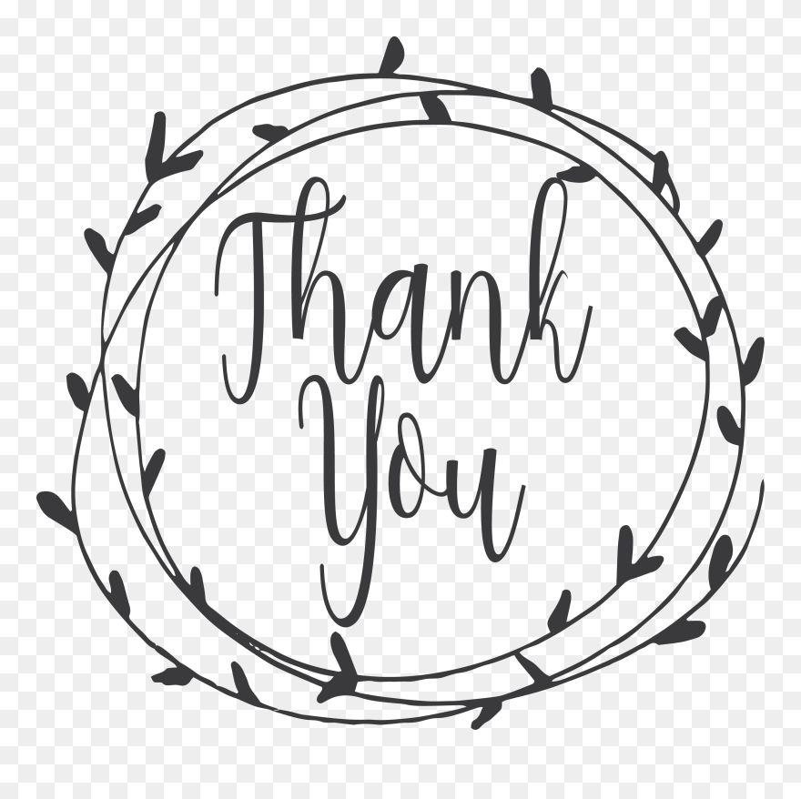 Thankyou - Clip Art - Png Download