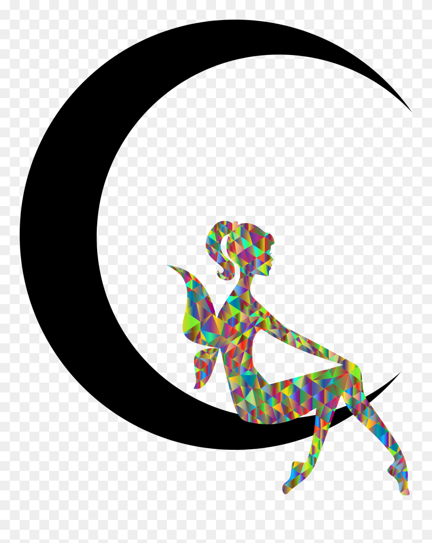 Transparent Moon Clipart - Cresesnt Moon Clip Art - Png Download