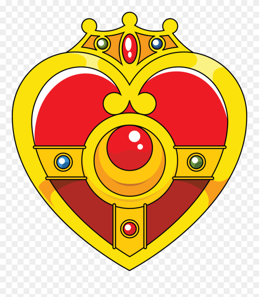 Sailor Moon Clipart Compact Transparent - Sailor Moon Cosmic Brooch - Png Download