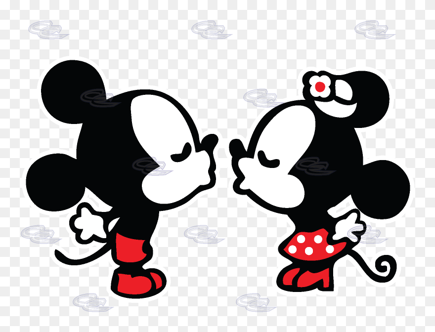 Minnie Mouse Mickey Mouse Drawing The Walt Disney Company - Mickey And Minnie Drawing Easy Clipart