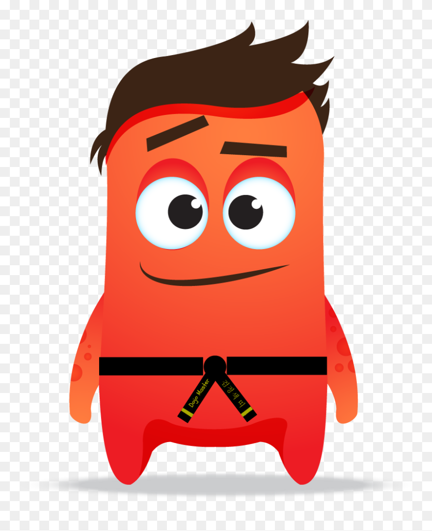 Red Class Dojo Monsters Clipart