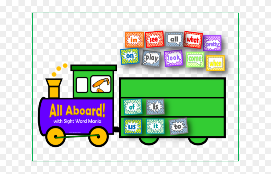 Picture - Sight Words Tree Clipart - Png Download