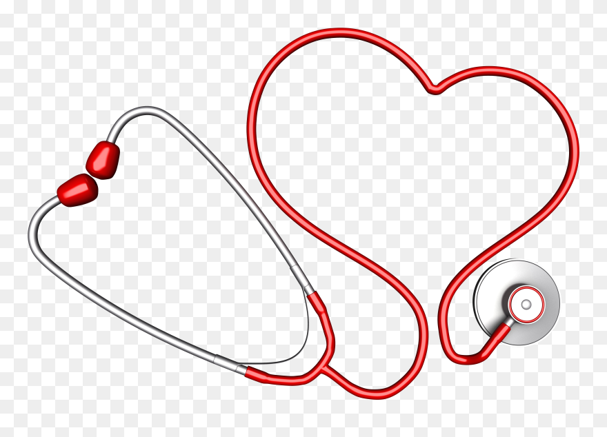 Stethoscope Heart Clipart Png, Png Download - Stethoscope Heart Png Transparent Png