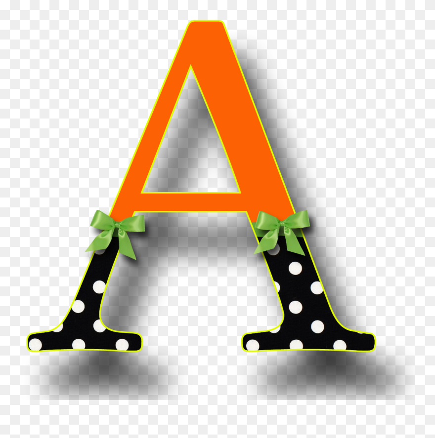 Individual Alphabet Letters Clipart