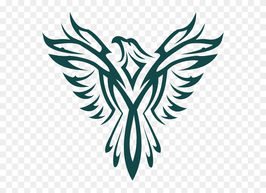 Eagle Logo Black And White Clipart