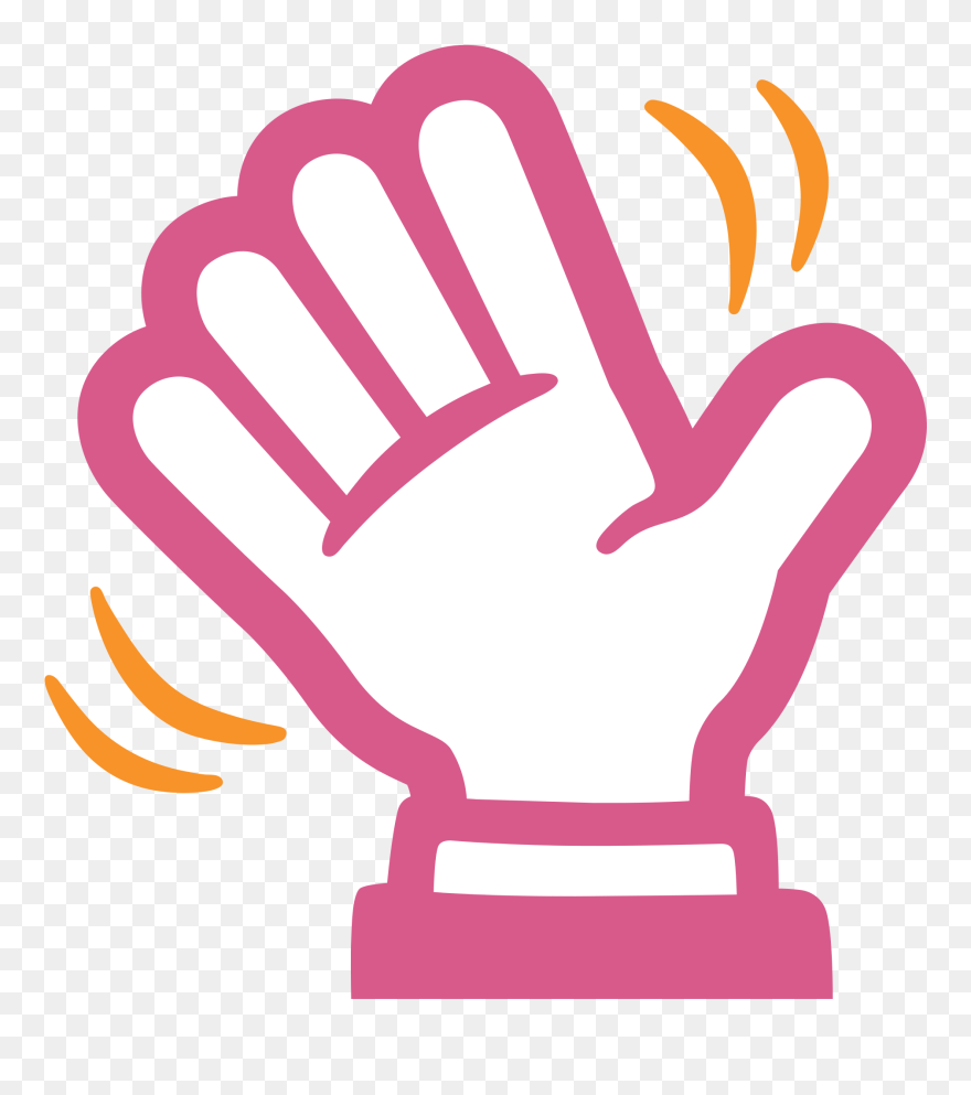 Waving Hand Clip Art - Png Download