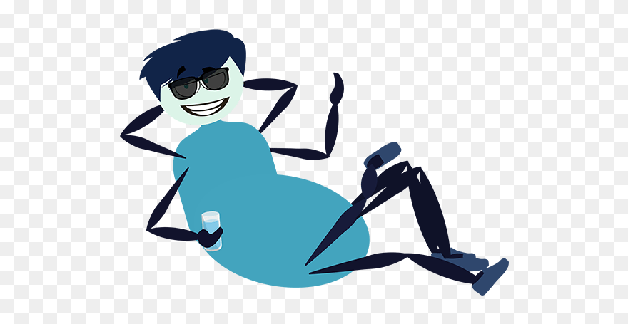 Dude Orb - Cartoon Clipart