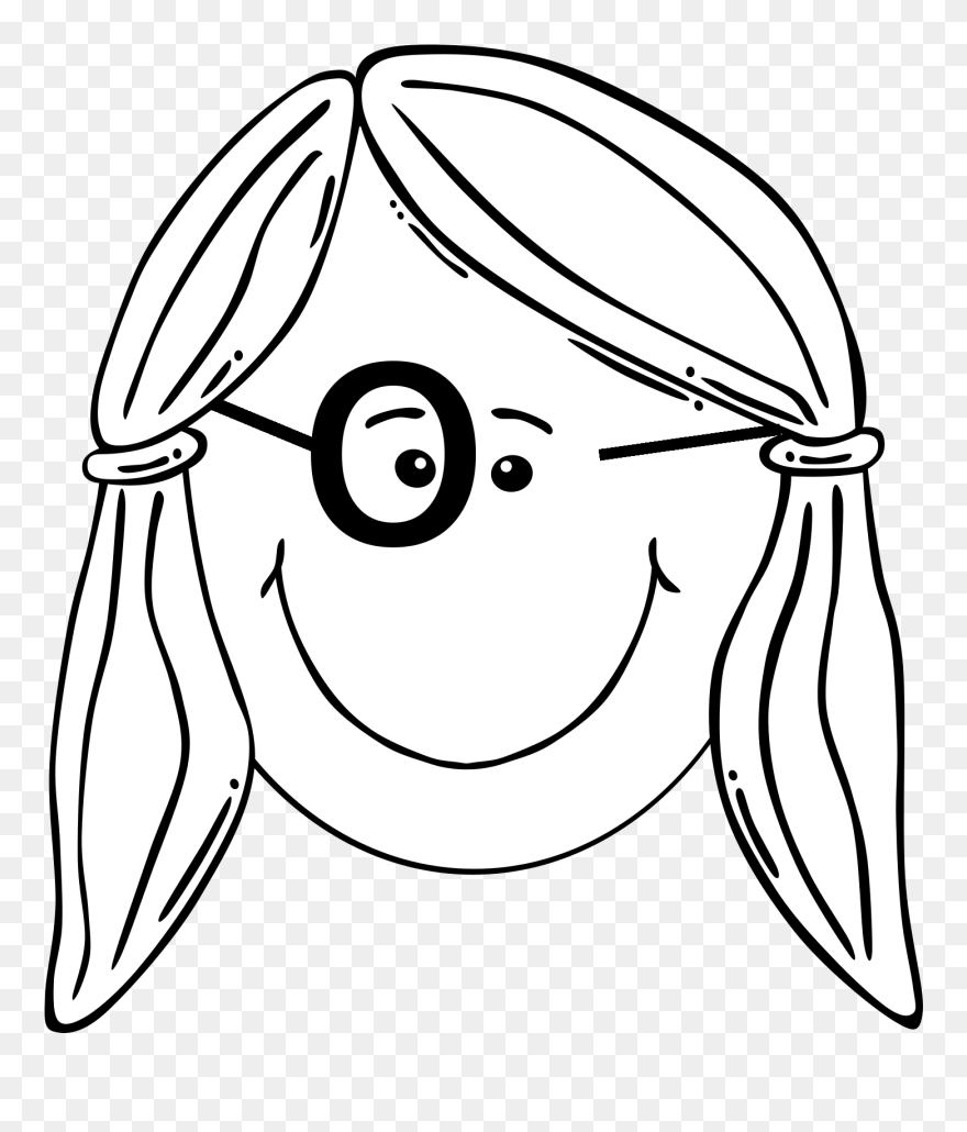 Face Of Boy And Girl Drawing Clipart
