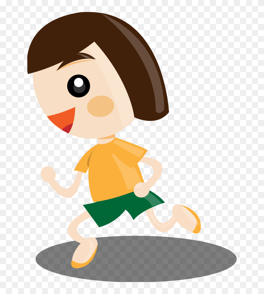 Transparent Run Clipart - Cartoon - Png Download