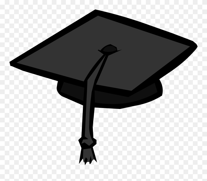 #graduation #graduacion #university #highschool #school - Clip Art Graduation Cap Transparent - Png Download
