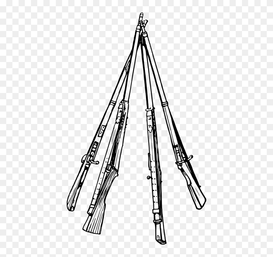 Line Art,weapon,tree - Clarinet Family Clipart