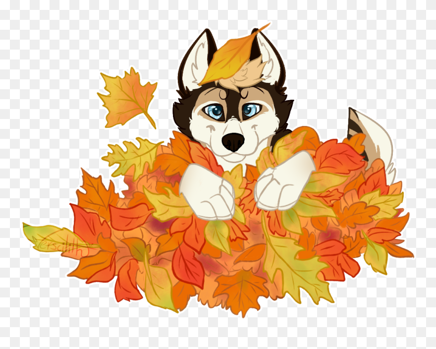 Transparent Fall Leaf Pile Clipart - Cartoon Pile Of Leaves Transparent - Png Download