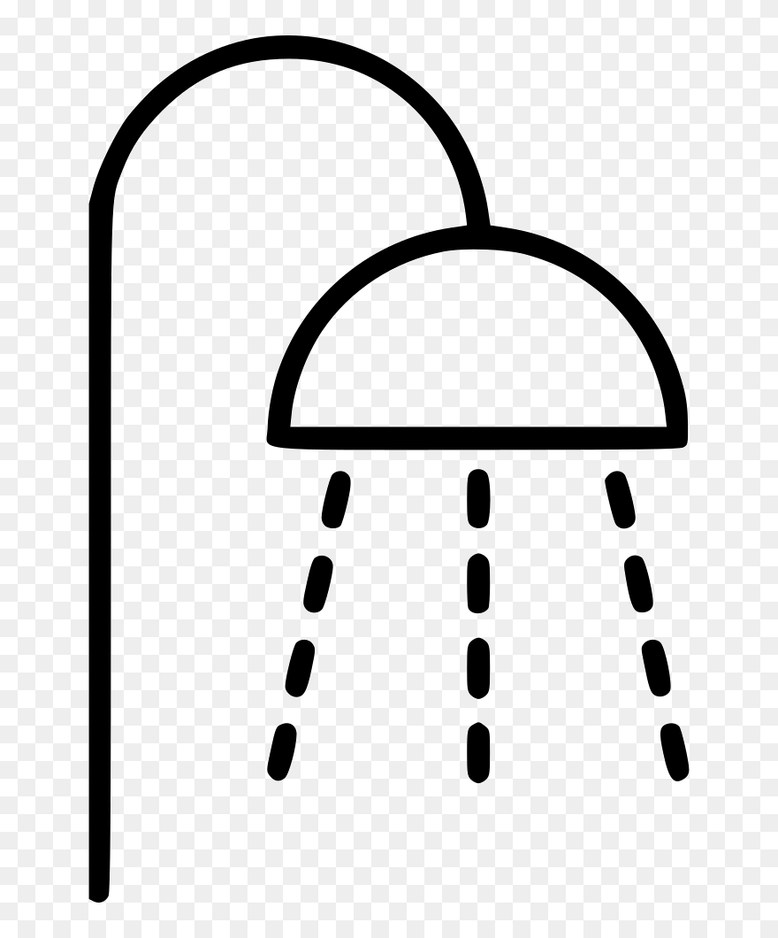 Shower Water Bathroom - Bathroom Clipart
