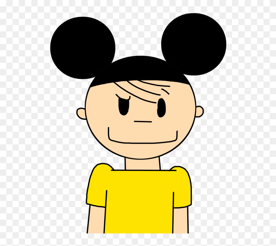 Nutty Boy With Mouse - Clip Art - Png Download