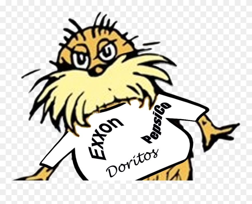 The Lorax Youtube Clip Art - Lorax Dr Seuss Characters - Png Download