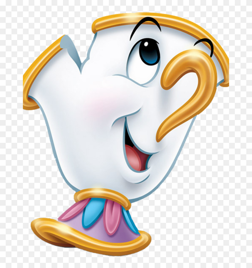 Chip Beauty And The Beast Clipart