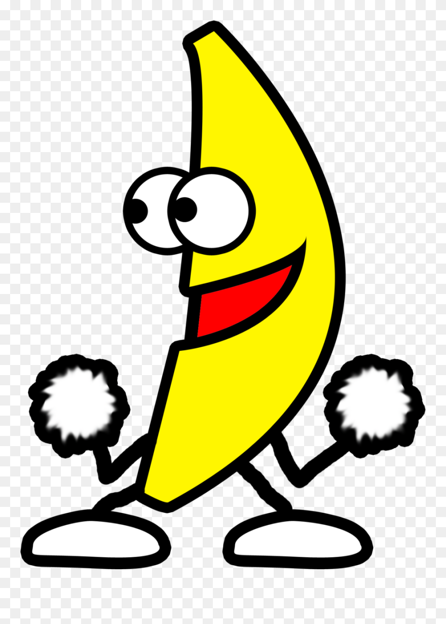 Banana Animation Dance Clip Art - Peanut Butter Jelly Time Banana Png Transparent Png