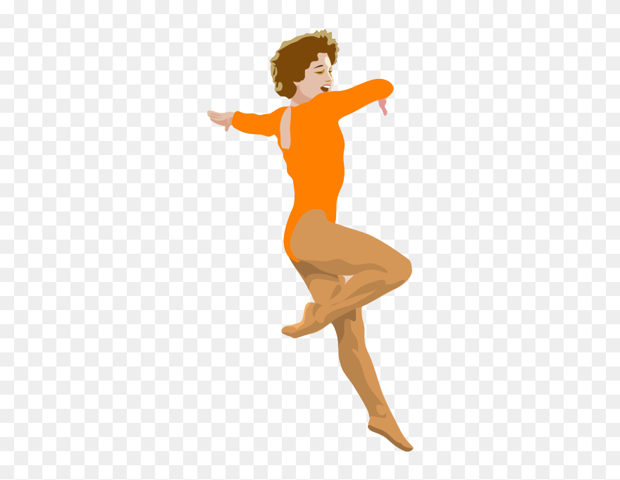 Ballerina Performing Clip Art - Ballet Dancer - Png Download