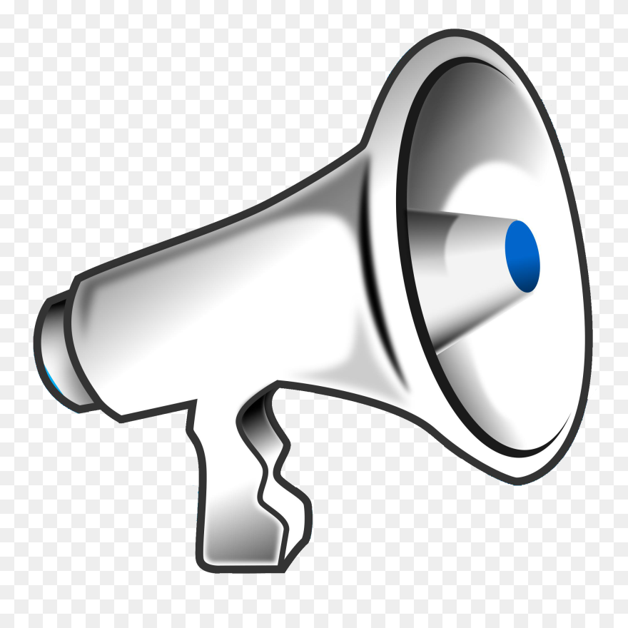 Megaphone Clip Art - Png Download