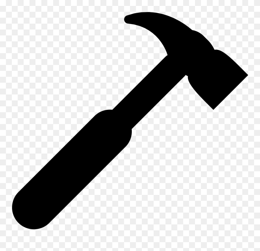 Silhouette Png Icon Free - Hammer Silhouette Svg Clipart