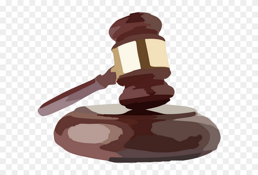 Cartoon Clip Art Hammer - Gavel Png Cartoon Transparent Png