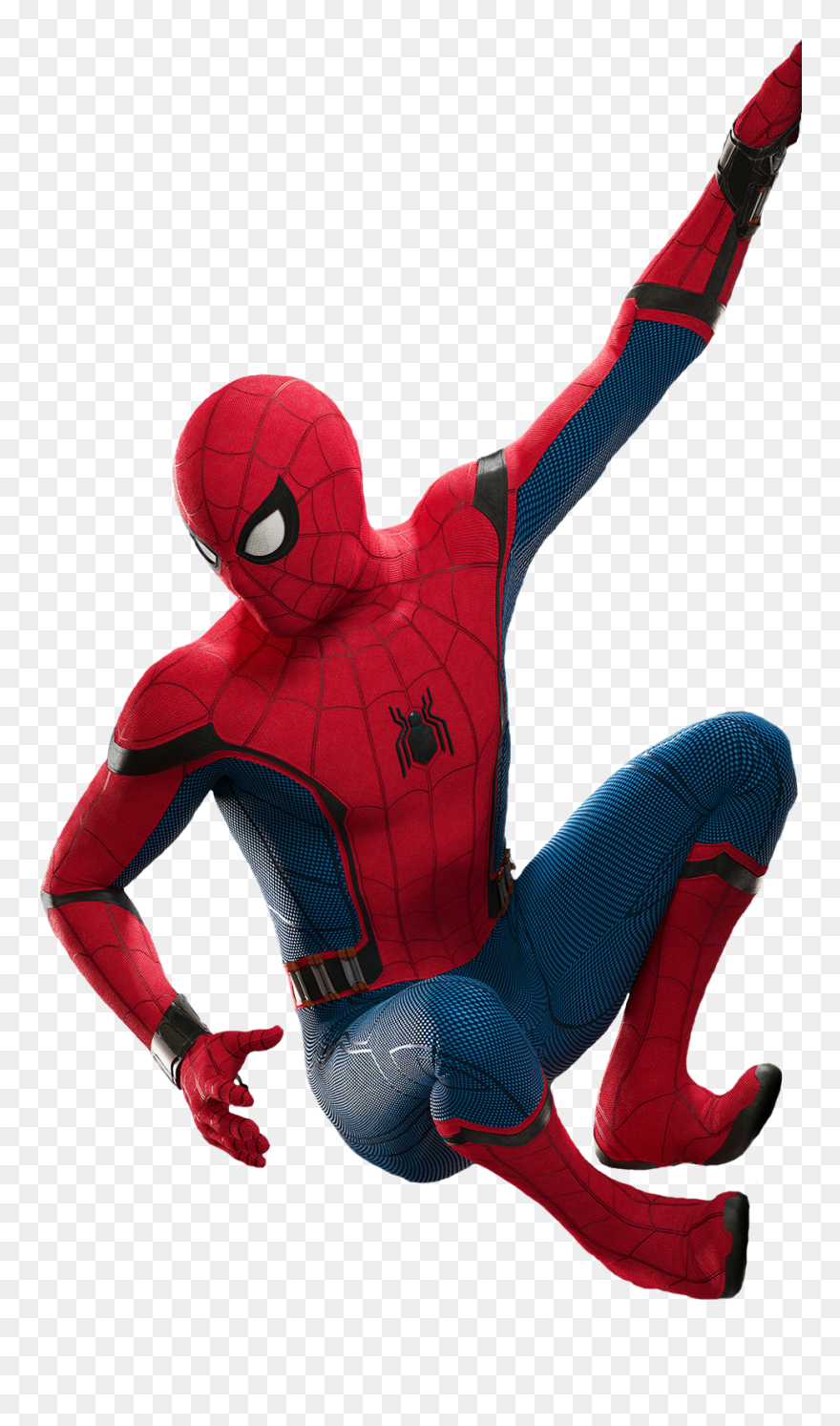 Studios Series Spider Man Cinematic Spider Man - Spiderman Tom Holland Png Clipart