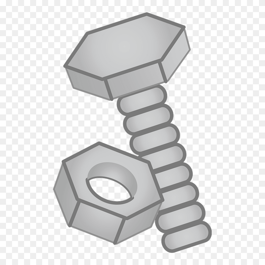 Bolt Nut Clipart - Ceiling - Png Download