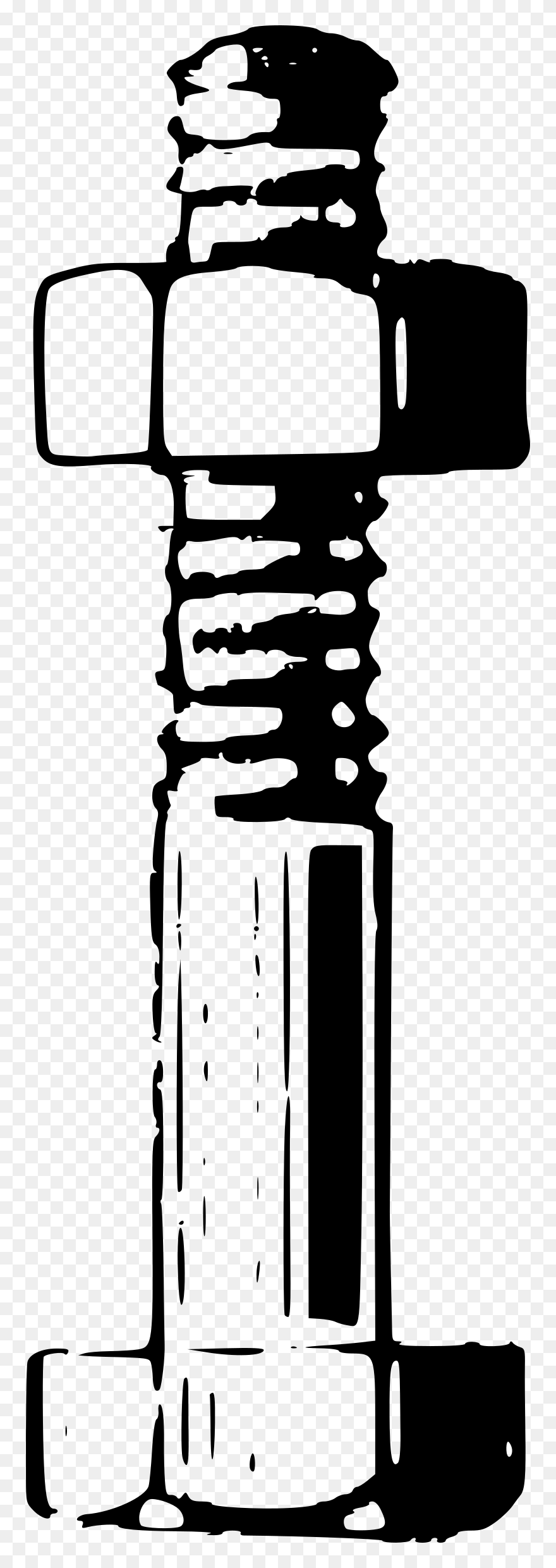 Bolt Clip Arts - Screw Bolt Free - Png Download