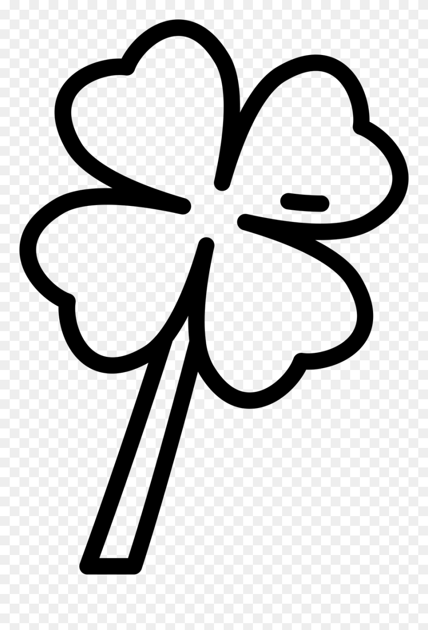 Four-leaf Clover Clipart