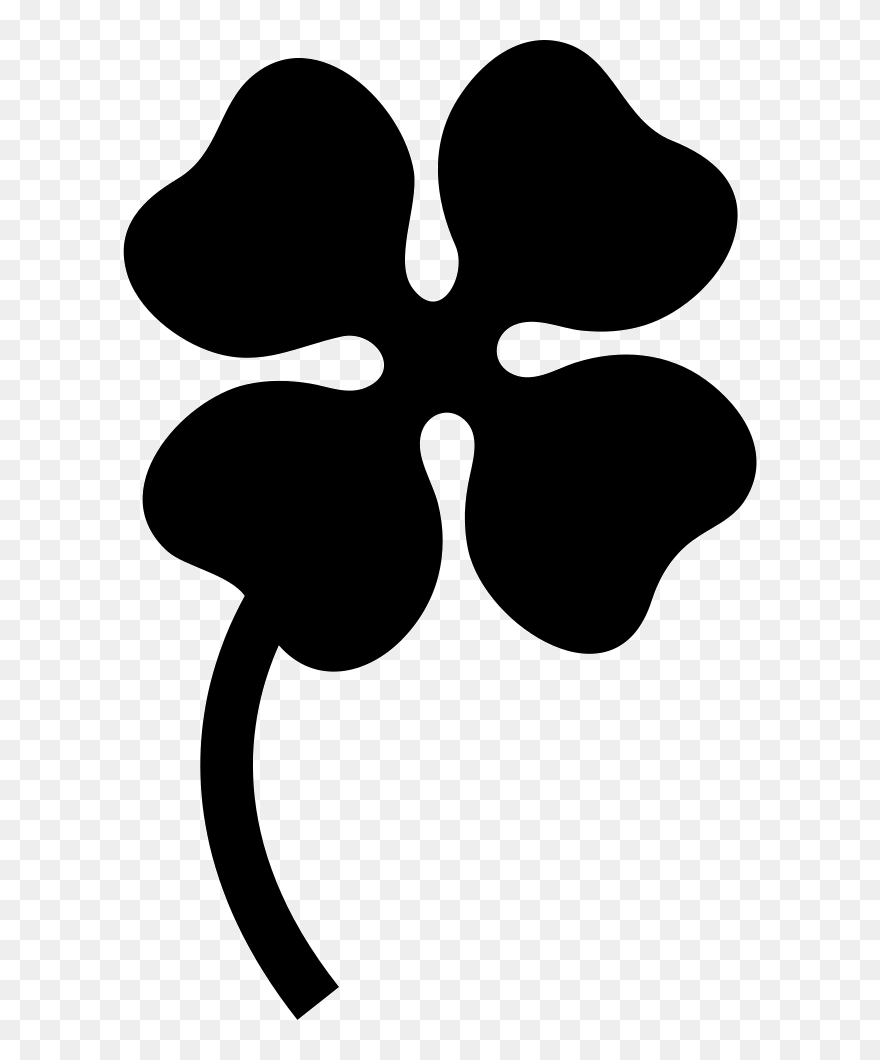 Flower Shape Of Four Petals Or Leaf Shape Like A Flower - Flower Clipart