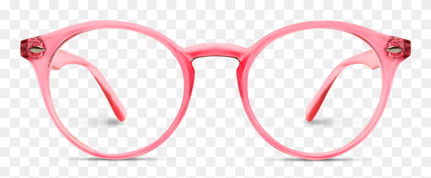 Transparent Round Glasses Clipart - Frame Round Glasses Png