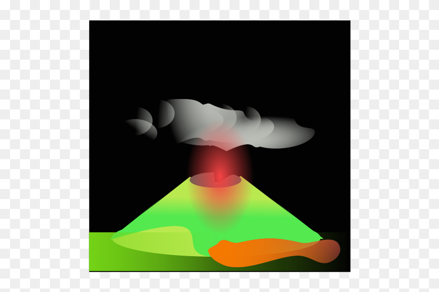 Volcano Clipart