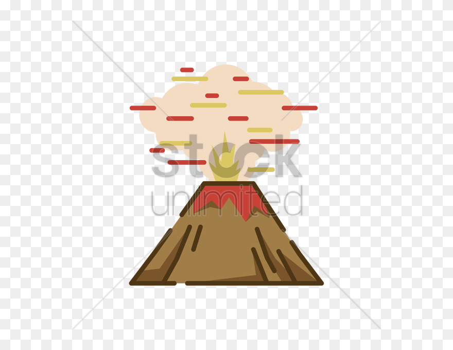 Transparent Volcano Clipart - Cross - Png Download