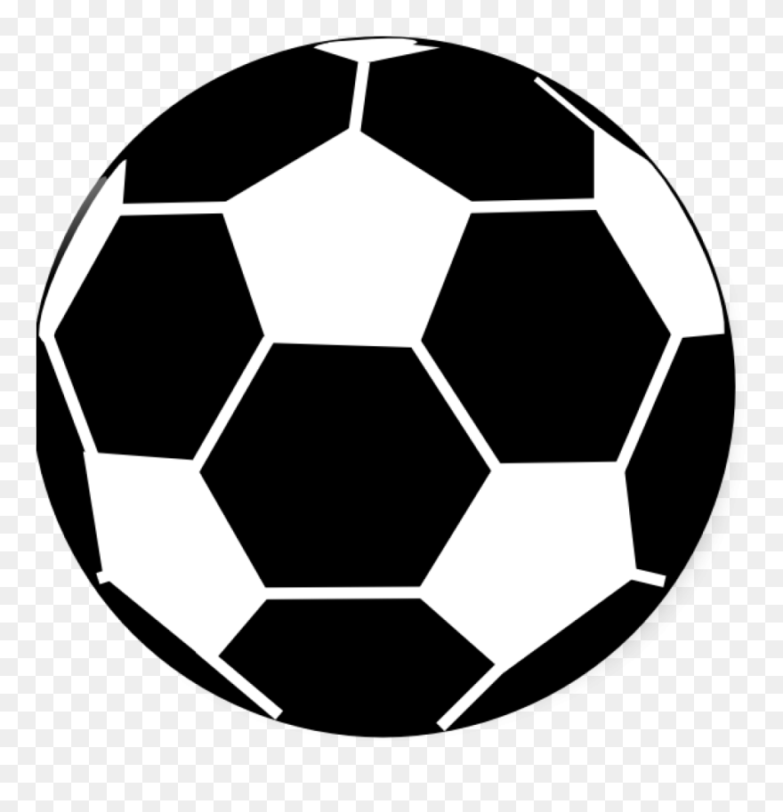 White Clipart Football - Yellow And Black Ball - Png Download