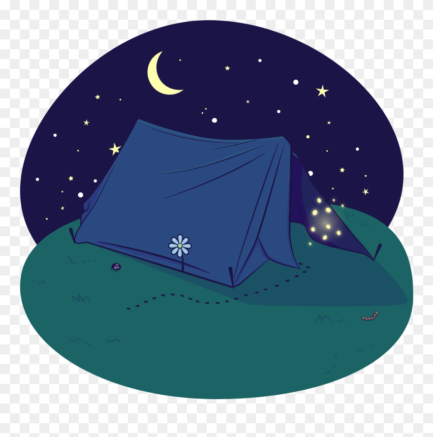 Kids Camping Games - Tent Clipart