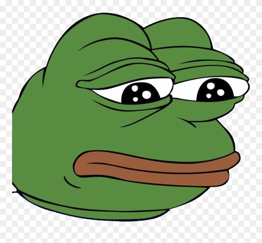 Frog Meme Png Hd - Pepe The Frog P Clipart