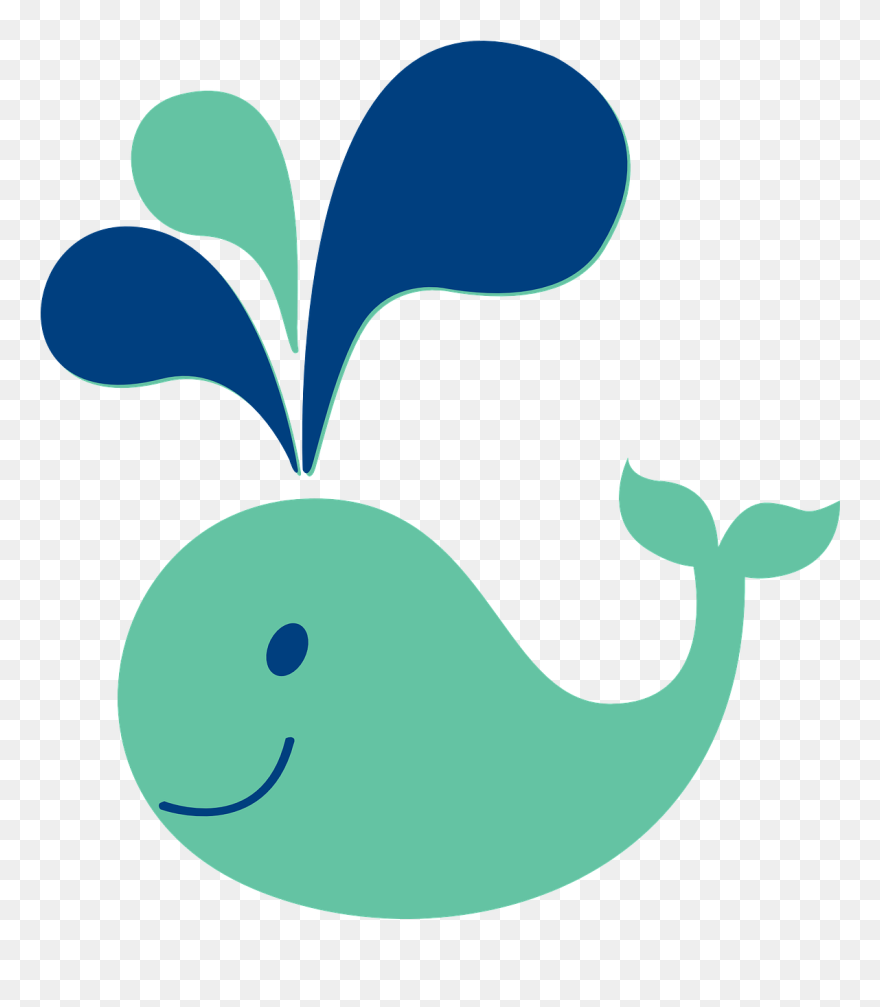 Little Whale Family Diary Clipart