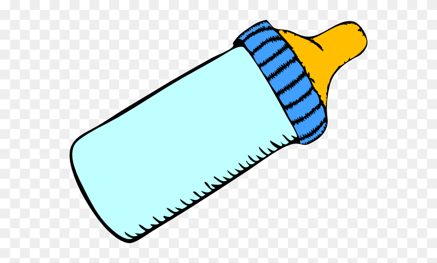 Free Baby Gear - Baby Bottle Clip Art - Png Download