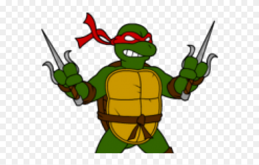 Tmnt Png Transparent Images - Teenage Mutant Ninja Turtles Raphael Clipart
