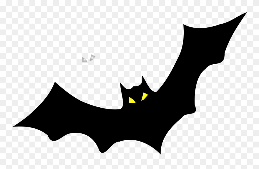 Bat Svg Clip Arts - Bat Halloween Cut Outs - Png Download