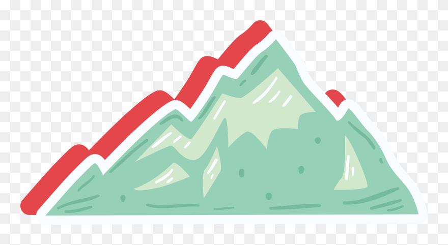 Cartoon Mountain Clip Art - Mountain Cartoon Clip Art - Png Download
