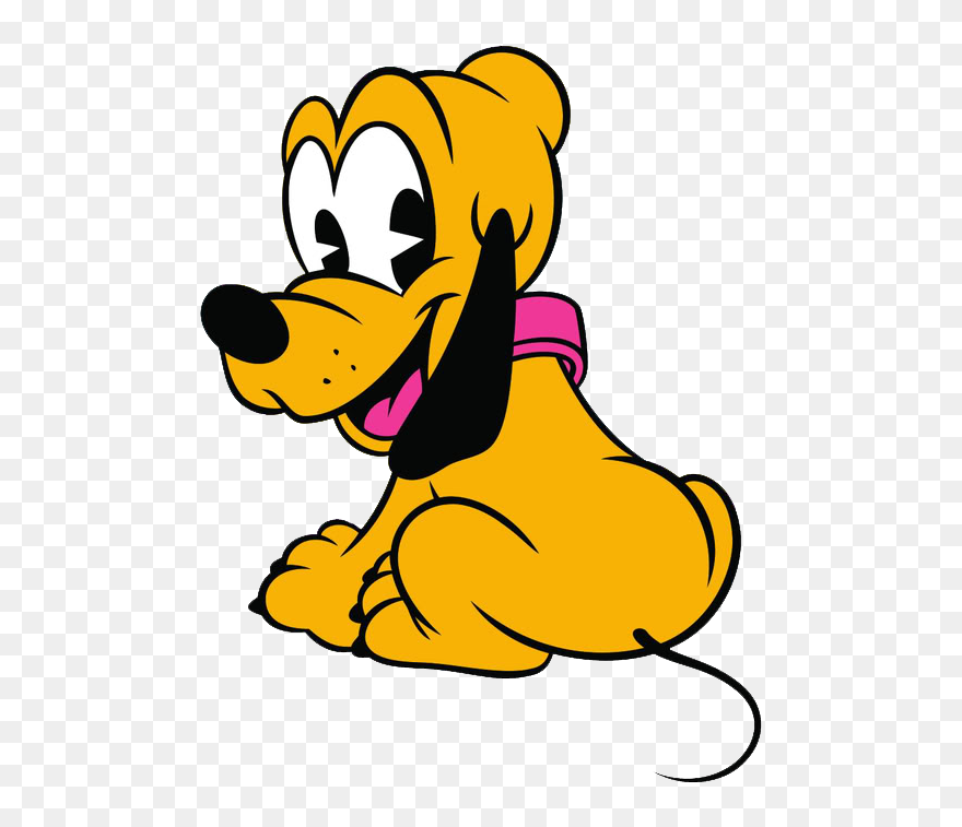 Pluto Minnie Mouse Mickey Mouse Drawing Clip Art - Puppy Pluto From Mickey Mouse - Png Download