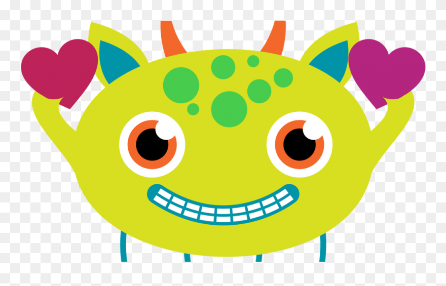 Transparent Valentines Day Clipart For Kids - Valentine's Day Clipart Monsters - Png Download