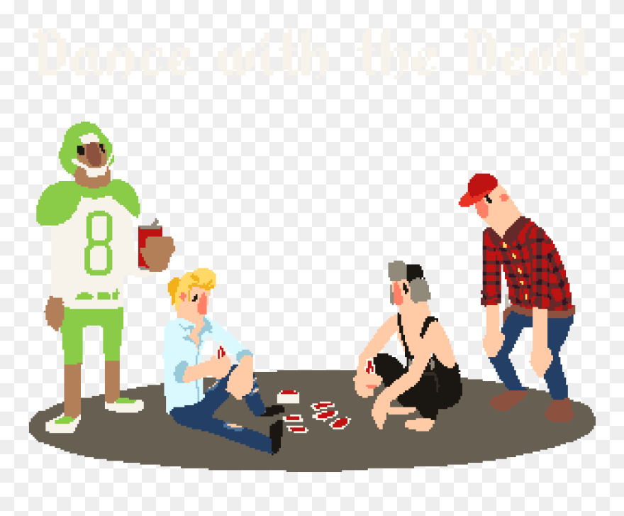 Dance With The Devil - Cartoon Clipart