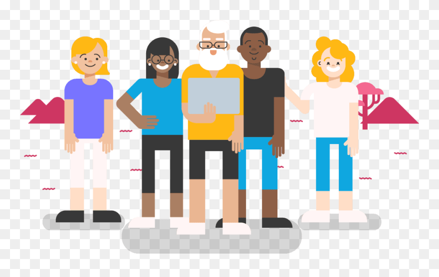 Social Group Cartoon Png Clipart