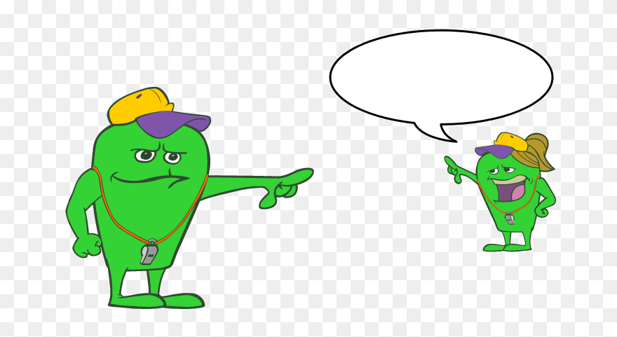 Adverbs Telling Where - Benny The Adverb Clipart