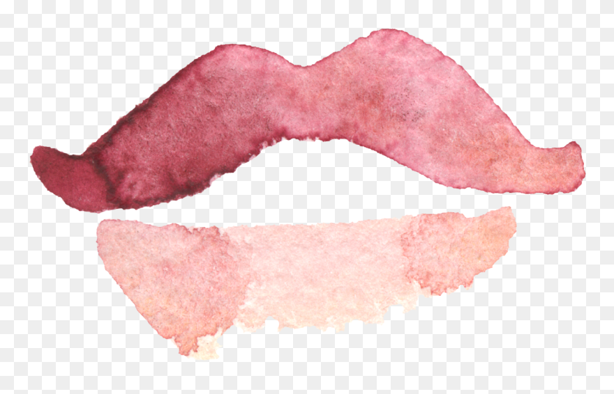 Lips Prettyhonestbeautyblog - Water Color Lips Png Clipart